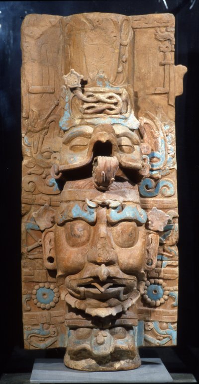 Palenque, Incense Burner, Late Classic Period by Mayan